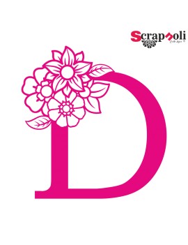 Letra floral C1-D