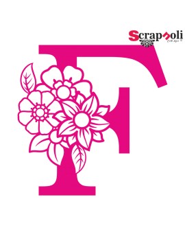Letra floral C1-F