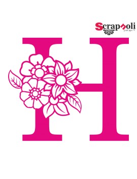 Letra floral C1-H