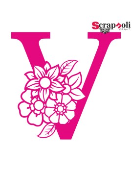 Letra floral C1-V