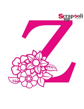 Letra floral C1-Z